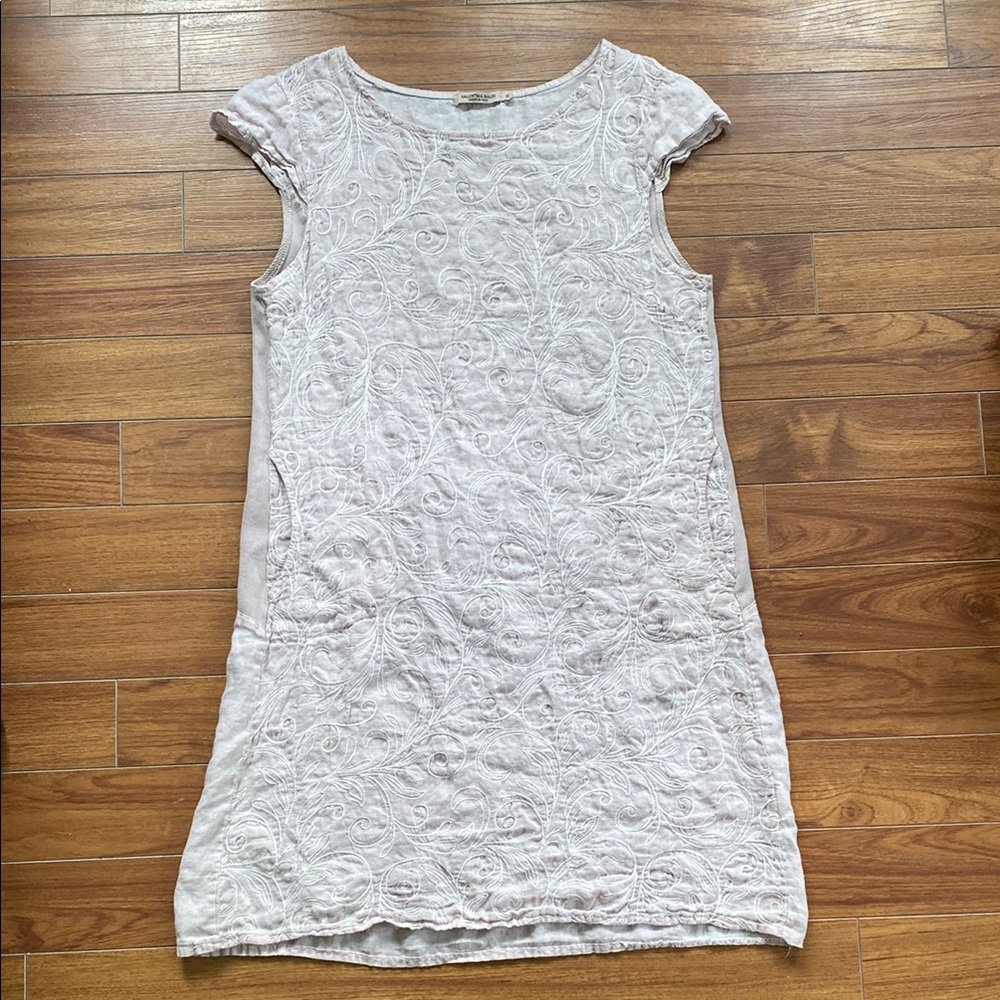 100% Linen XL Dress